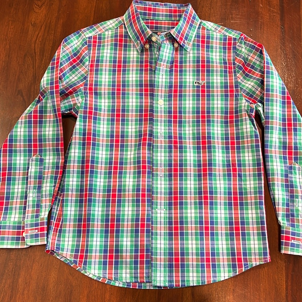 New Vineyard Vines Boys button down